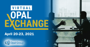 Opal Exchange April 20, 2021 - April 23, 2021