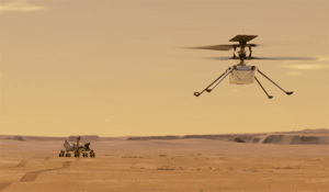 NASA flies and lands a helicopter on Mars, the first flight on another planet