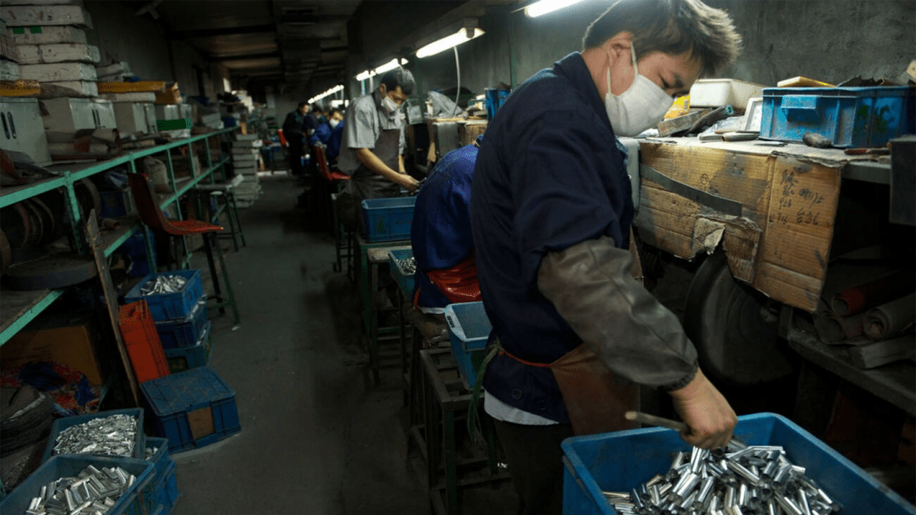 China's factory activity decreased, bogged down by more Covid controls