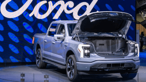 Electric Ford F-150 Lightning is known as MotorTrend’s truck of the year